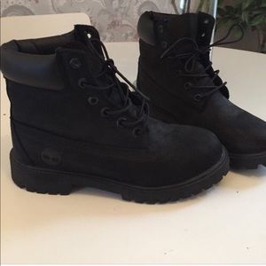 Black Timberland Boots